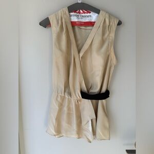 Teenflo Sleeveless Silk Top